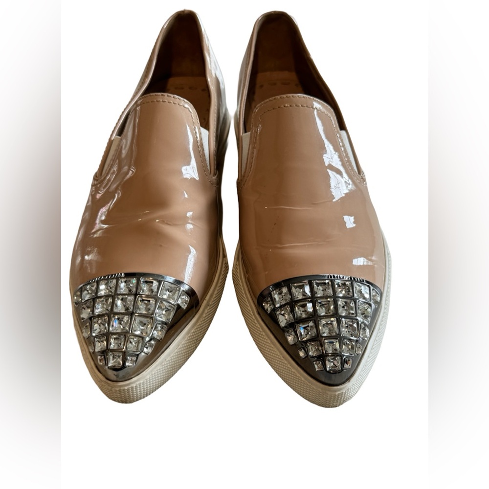 MIU MIU PATENT JEWELED sneakers - Picture 3 of 6